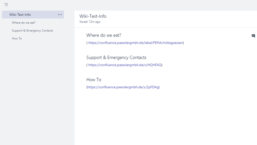 Teams Real Simple with Pictures – Four ways to create a set of links for the&nbsp;Team