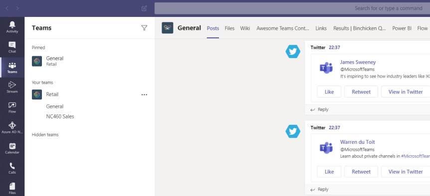 Teams Real Simple with Pictures: Channel&nbsp;Pinning