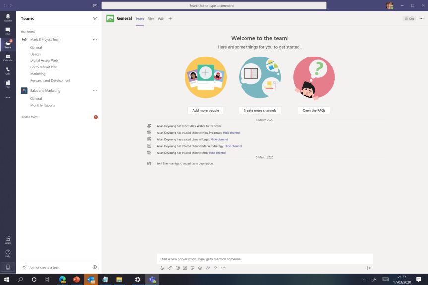 Teams: #FightCorona – Desktop Client Orientation&nbsp;101
