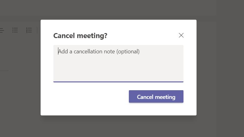 Teams: #FightCorona – Rescheduling and cancelling&nbsp;meetings