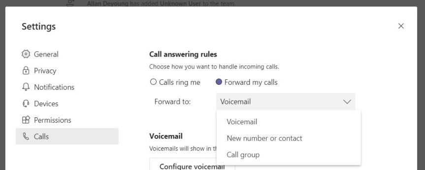 Teams: #FightCorona – How can I forward&nbsp;calls?