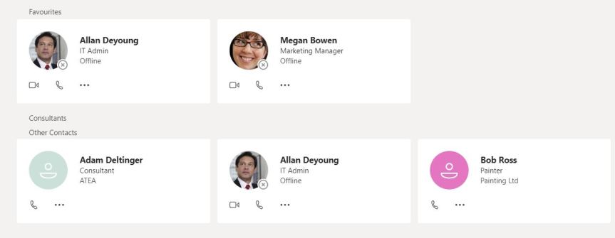 Teams: #FightCorona – Call Contacts, Speed Dial and Speed Dial&nbsp;Groups