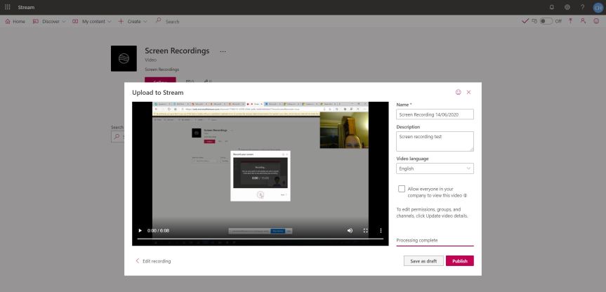 Teams Real Simple with Pictures: Record that screen straight into your Team with&nbsp;Stream
