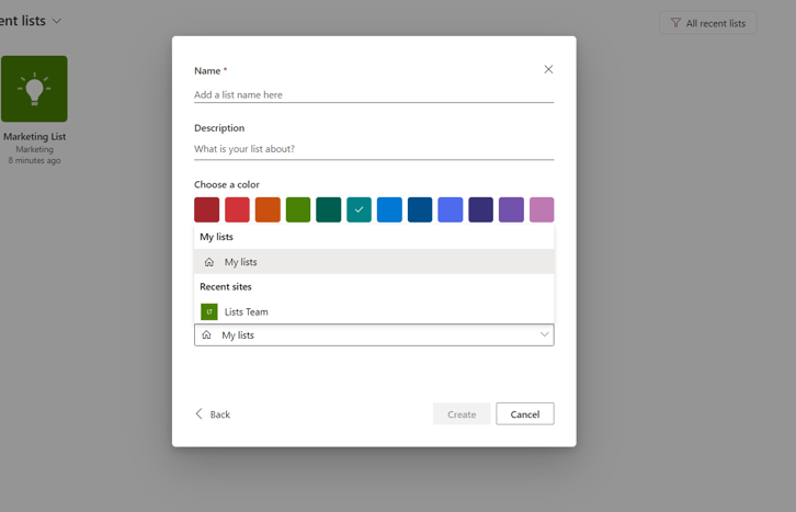 Teams Real Simple with Pictures: Using List Controls to disable personal lists and List&nbsp;Templates