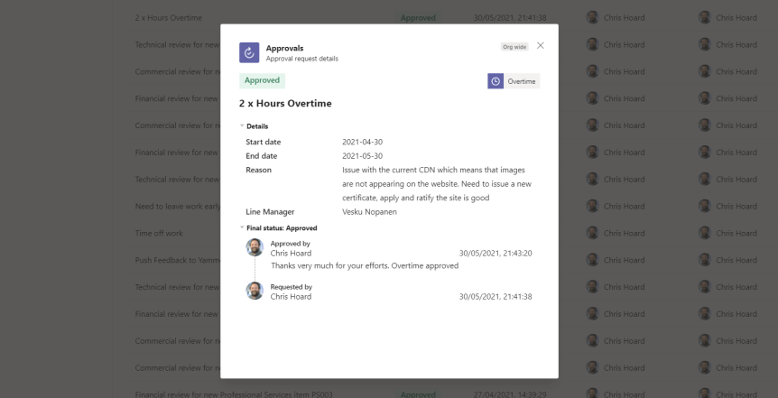 Teams Real Simple with Pictures: Approval Templates – in the app, in the chat, in the meeting. Org wide, team wide,&nbsp;targeted
