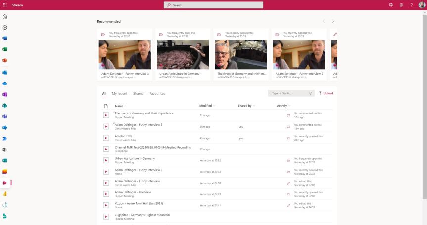 The new Stream Web App is here. I found it! And it supports Teams Meeting&nbsp;Recordings