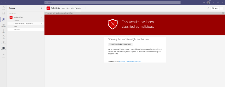 Teams Real Simple with Pictures: Setting up Safe Links for&nbsp;Teams