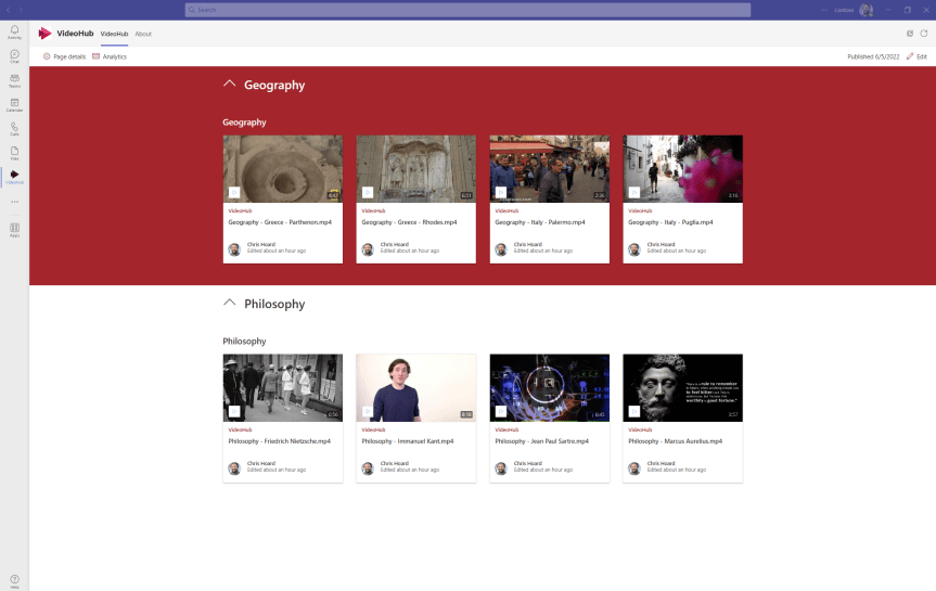 Teams Real Simple with Pictures: Let’s build a Stream Video Portal in&nbsp;Teams