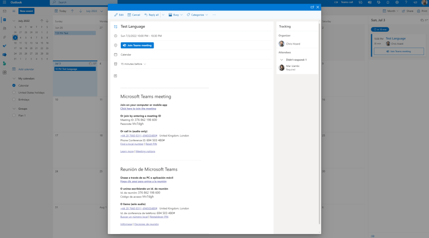 Teams Real Simple with Pictures: Multi Language Teams Meeting&nbsp;Invites