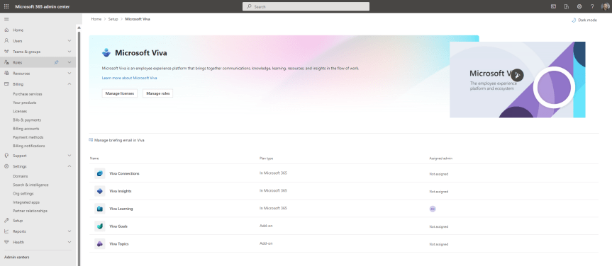 The Microsoft Viva Admin Experience is&nbsp;here