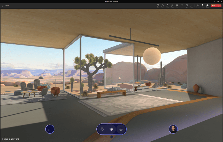 Teams Real Simple with Pictures: A first look at Mesh Immersive&nbsp;Spaces